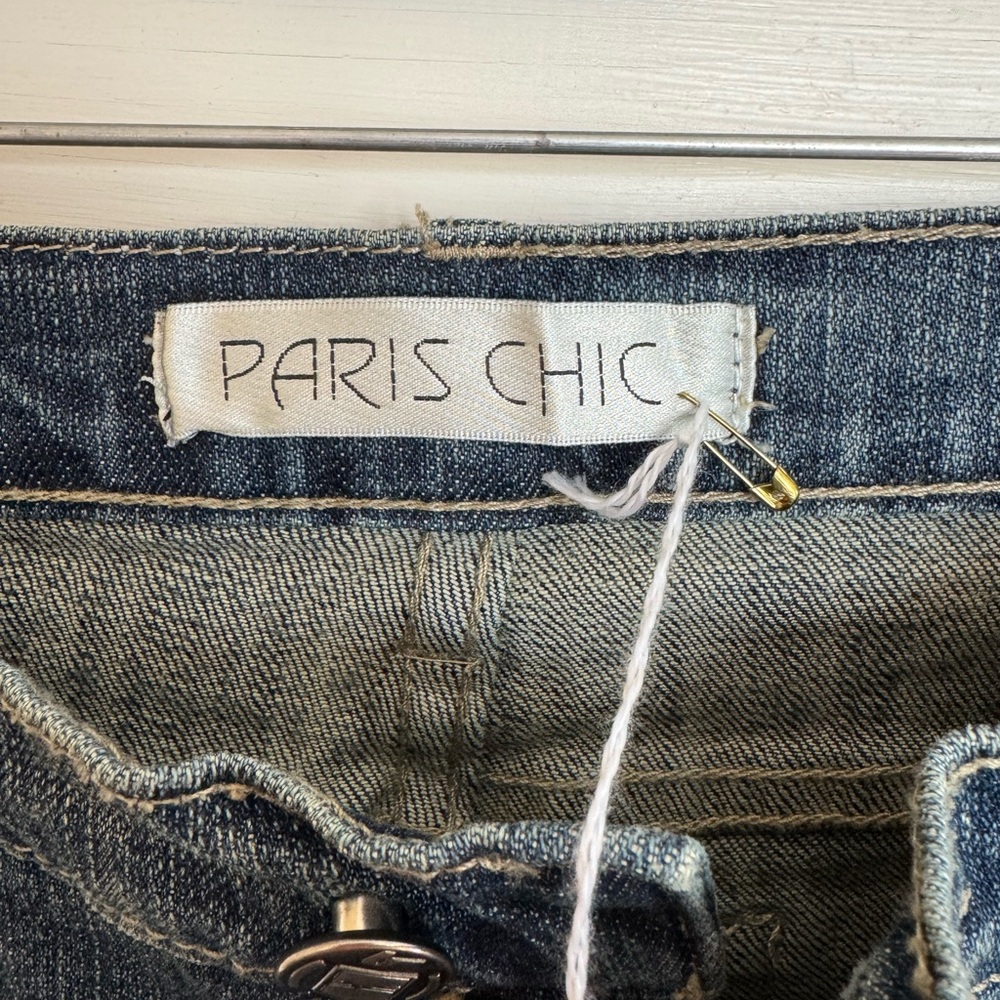 Vintage Paris Chic Women’s Flare Jeans Size 4 Originally 195.00 Embellished - Picture 8 of 13